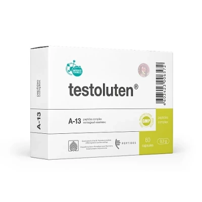 Тестолутен — пептид для семенников (60 капсул) фото 1