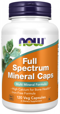 Now Full Spectrum Mineral Caps, 120 капсул фото 0