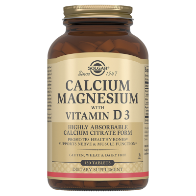 Solgar Кальций и Магний с витамином D3 150 таблеток фото 1