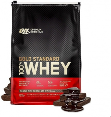 Протеин 100% Whey Gold Standard Двойной шоколад 4.54кг фото 0