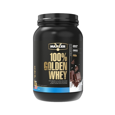 Maxler 100% Golden Whey Protein Rich Chocolate 2 lbs 900г фото 1