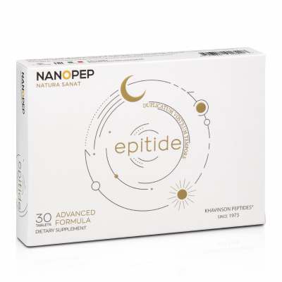 Эпитид (EPITIDE) — улучшенный пептид эпифиза, 30 жевательных таблеток фото 1