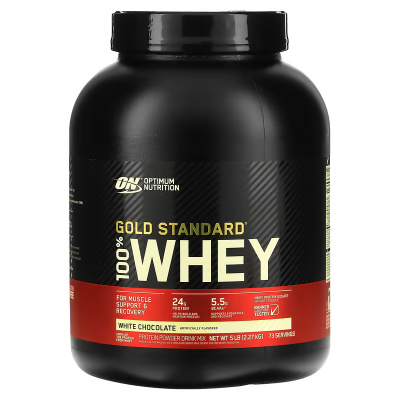 Протеин 100% Whey Gold Standard Белый шоколад 2.27кг фото 0